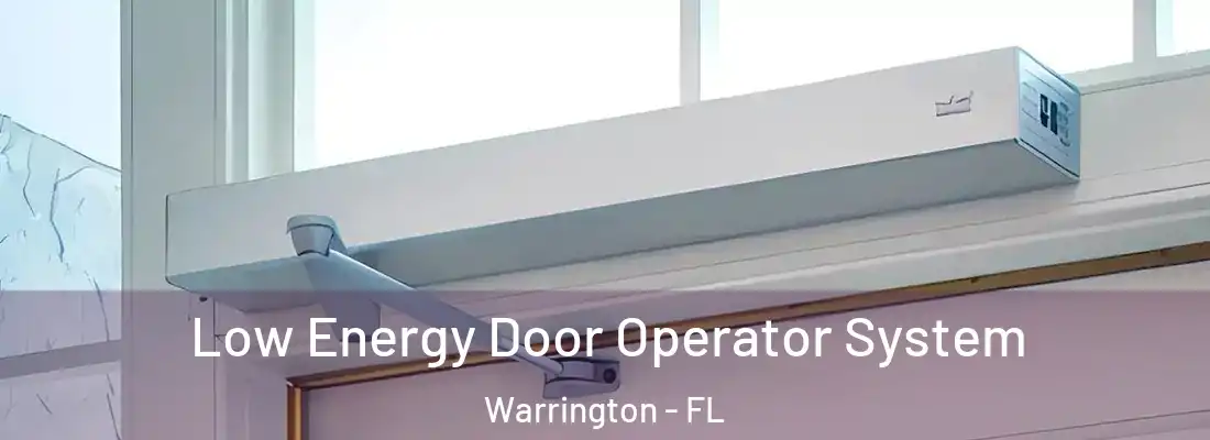 Low Energy Door Operator System Warrington - FL